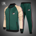 New Men's Tracksuit 2020 Casual Sweat Suits Male Sportswear Winter 2 Piece Sport Suits Set Men Sweatshirts + Pants Streetwear