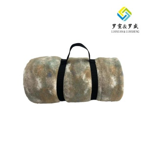 Naval camouflage twist blanket