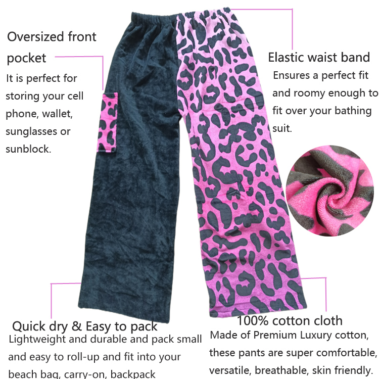 custom printed Towel Pants