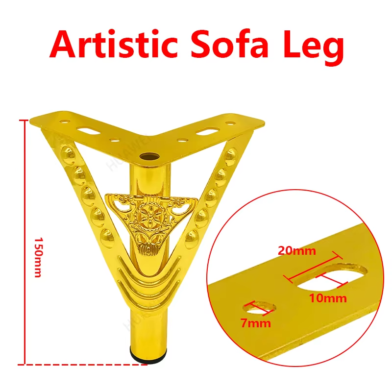metal sofa leg