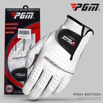 1pcs Golf Gloves Men's Left Right Hand Soft Breathable Pure Sheepskin With Anti-slip Granules Golf Gloves Golf Men