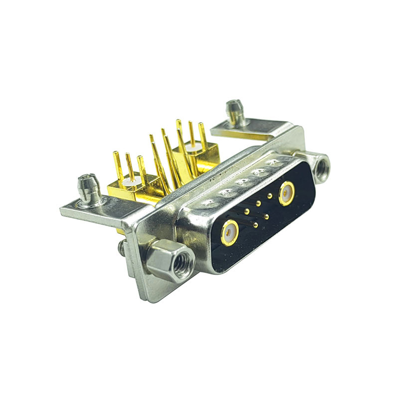 Bending Foot 7W2 RF Connector2