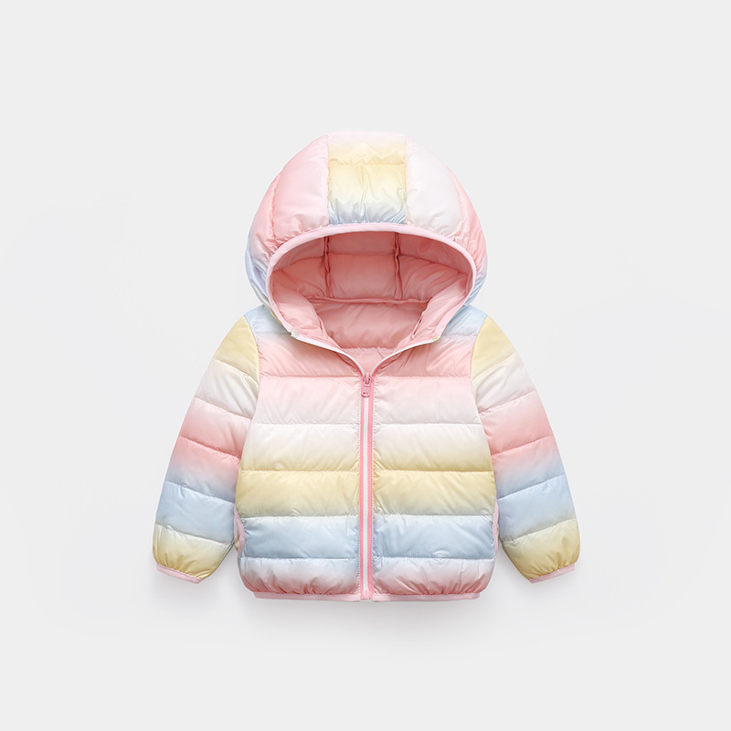 Children Winter Coat Shiny Girl Jacket Warm Long Sleeve With Hooded Fashion Coat Zipper Baby Down Jacket Girls Coats 2020 Winter