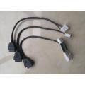12 pin 20 pin 26 pin male female connector OBD II diagnostic harness electronic cable for new energy vehicle Tesla