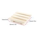 8 *7 cm Natural Wood Wooden Soap Dish Storage Tray Holder Bath Shower Plate Support Tray Shower Plate Wash Soap Bath