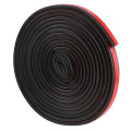 Car Exterior Accessories 5m Seal Strip Fillers Self Adhesive Automotive Rubber Exterior Parts For Car Window Door Engine Cover