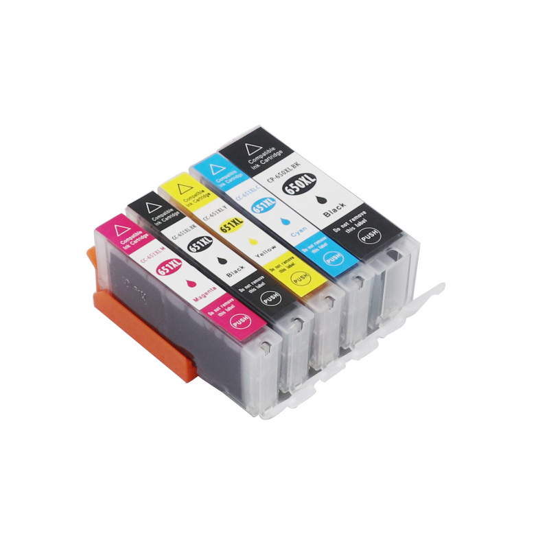 15Pcs PGI 650 CLI 651 Ink Cartridges for Canon Pixma MG6360 MG6460 MG7160 IP7260 iX6860 iP8760 MX726 MX926 Printer PGI650 CLI651