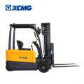 XCMG new 1.6 ton 3wheel electric forklift truck