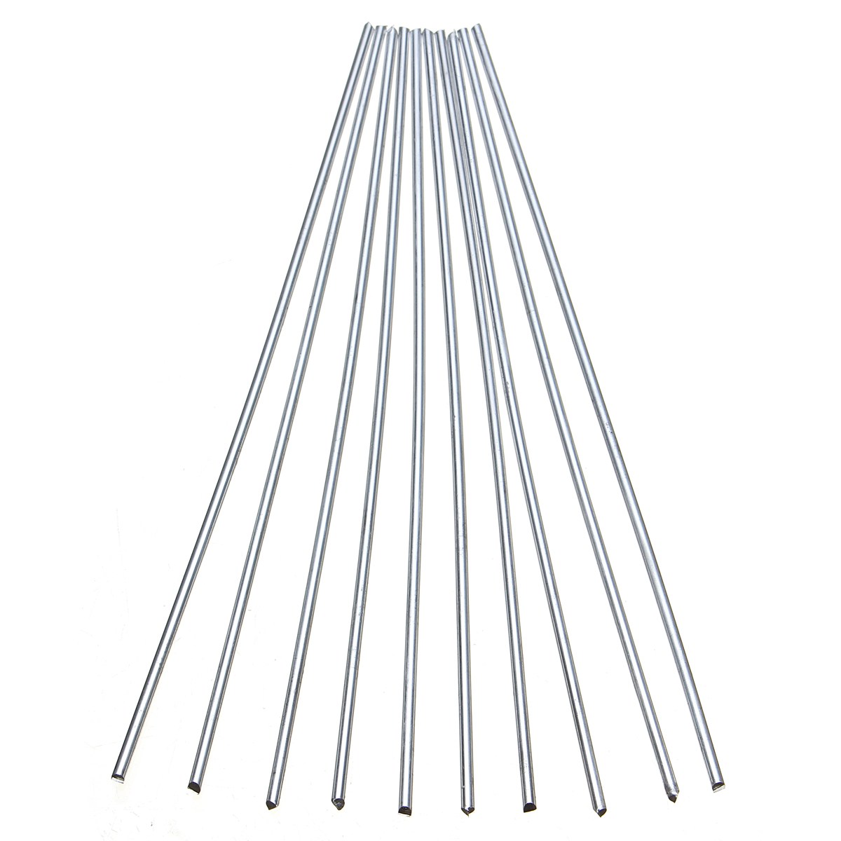 10pcs Low Temperature Easy Melt Aluminum Welding Rods Weld Bars Cored Wire 3.2mm Rod Solder for Soldering Machine