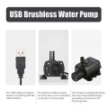 USB Mini Water Pump with Strainer 150L/H Ultra-quiet Micro Brushless Water Fountain Pump For Aquarium Pond Circulating Product