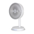 Noiseless Desktop USB Rechargeable Fans With Night Light