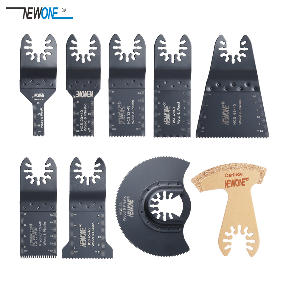 9 pcs/kit release oscillation tool saw blade direct fit Dewalt Black Fein Makita Einhell Skill