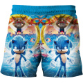 Cool 3D Cartoon Summer Boy Streetwear Shorts 3d Printed sonic the hedgehog Baby Boys Shorts Swimming Short Pants Teenage Shorts