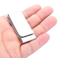 New Stainless Steel Slim two Layer Money Clip Unisex Double Sided Metal Pocket Wallet Credit Card Money Holder Dollar Cash Clamp