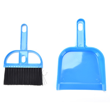 New 7.08*4.52'' Small Broom Dustpan Set Home Cleaning lovely pet Mini Desktop Sweep Cleaning Brush