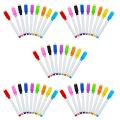 45Pc/Lot Colorful Whiteboard Marker Dry Erase White Board Marker Without Magnet School Office Writting Board Pen Built In Eraser