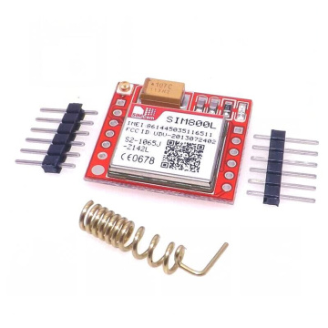 SIM800L GPRS GSM module MicroSIM card core board quad-band TTL serial port