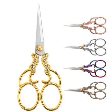 5inch Professional Stainless Steel Sewing Scissors Vintage Embroidery Scissors Tailor Scissor Styling Thread Scissor Yarn Shears