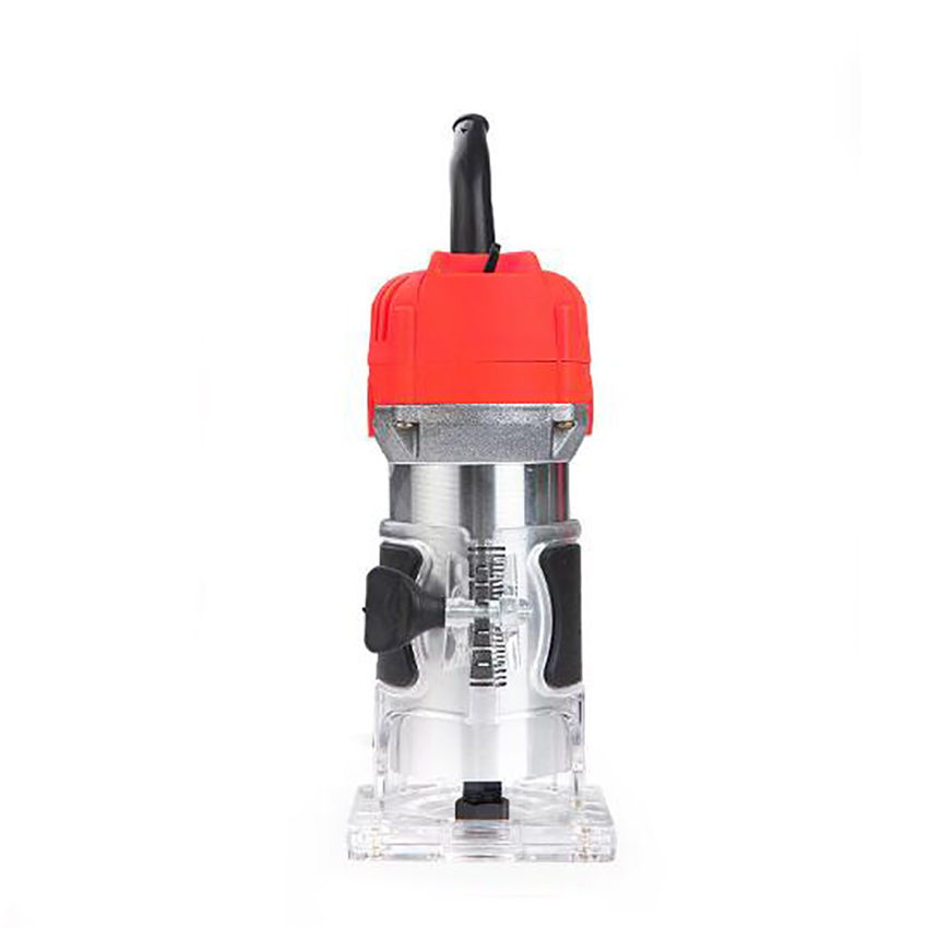 30000rpm 680W Wood Router Trimmer 6.35mm Copper Motor Electric Woodworking Hand Trimmer Engraving Machine Wood DIY Power Tool