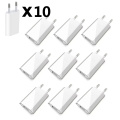 10PCS EU Plug