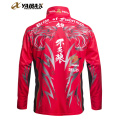 New Brand YAIBA-X Mens Fishing Shirts Autumn Summer Long Sleeve Breathable Fishing Clothing Outdoor Sports Fishing Wear