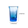 6Pcs Acrylic Whiskey Wine Glasses and Water Tumblers Made Of Shatterproof Plastic Durable Home Bar Drinkware Couple Glass Cups