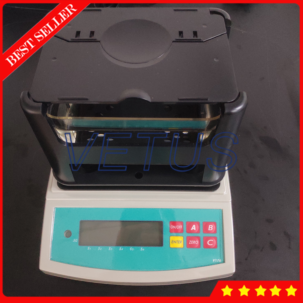 Solid Density Meter DH-600 Electronic Digital Densimeter With 600g Weighing Accuracy Solids Densitometer Gravimeter