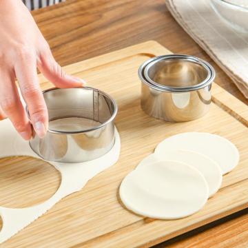 3Pcs/Set Stainless Steel Dumpling Maker Dough Cutter Pie Dumpling Mould Pastry Tools Kitchen Accessories Bakeware пельменница