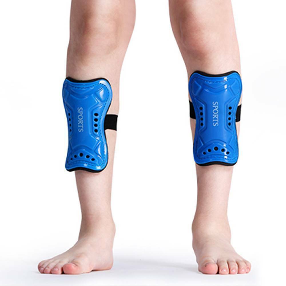 1Pair Kids Adults Knee Support Football Soccer Shin Pads Shin Guards Light Soft Foam Protect Sports Exercise Leg Protector Gifts