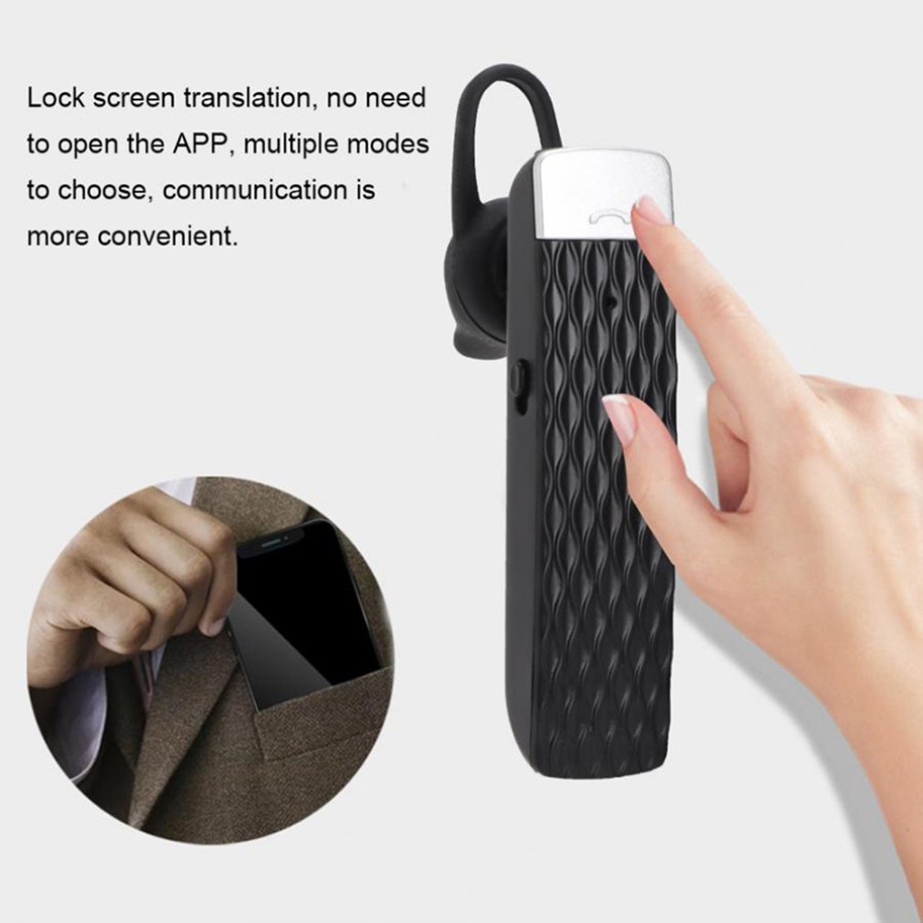 T2 Portable Smart Translator Wireless Headphones Real-Time 33 Languages Instant Translation Business Wireless Earplugs