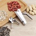 Stainless Steel Practical Convenient Multifunctional Melon Seeds Peeler Pine Nut Sheller Folder Kitchen Cracker Tool