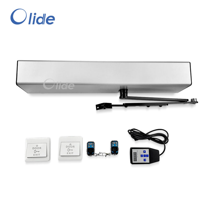 Olide Automatic Spring swing Door closer, motorized open and spring close