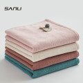 Sanli Towel New Gauze Embroidered Patch Children's Face Towel Cotton Cartoon Towel Kindergarten Towel