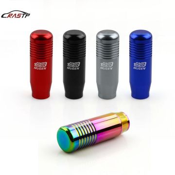 8.5cm Mugen Gear Shift Knob Stick Manual Transmission Universal Car Aluminum Extended Gear Shifter Gear Head Knob RS-SFN016