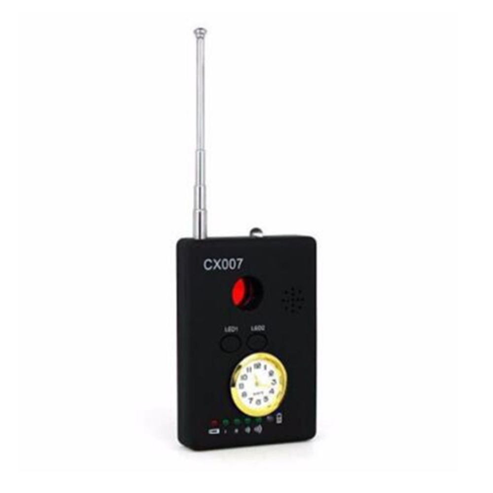 1Mhz-6500GHz Full Range Frequency Detector Multi-Function Signal Camera Phone GSM GPS WiFi Bug Spy RF Detect Finder CX007