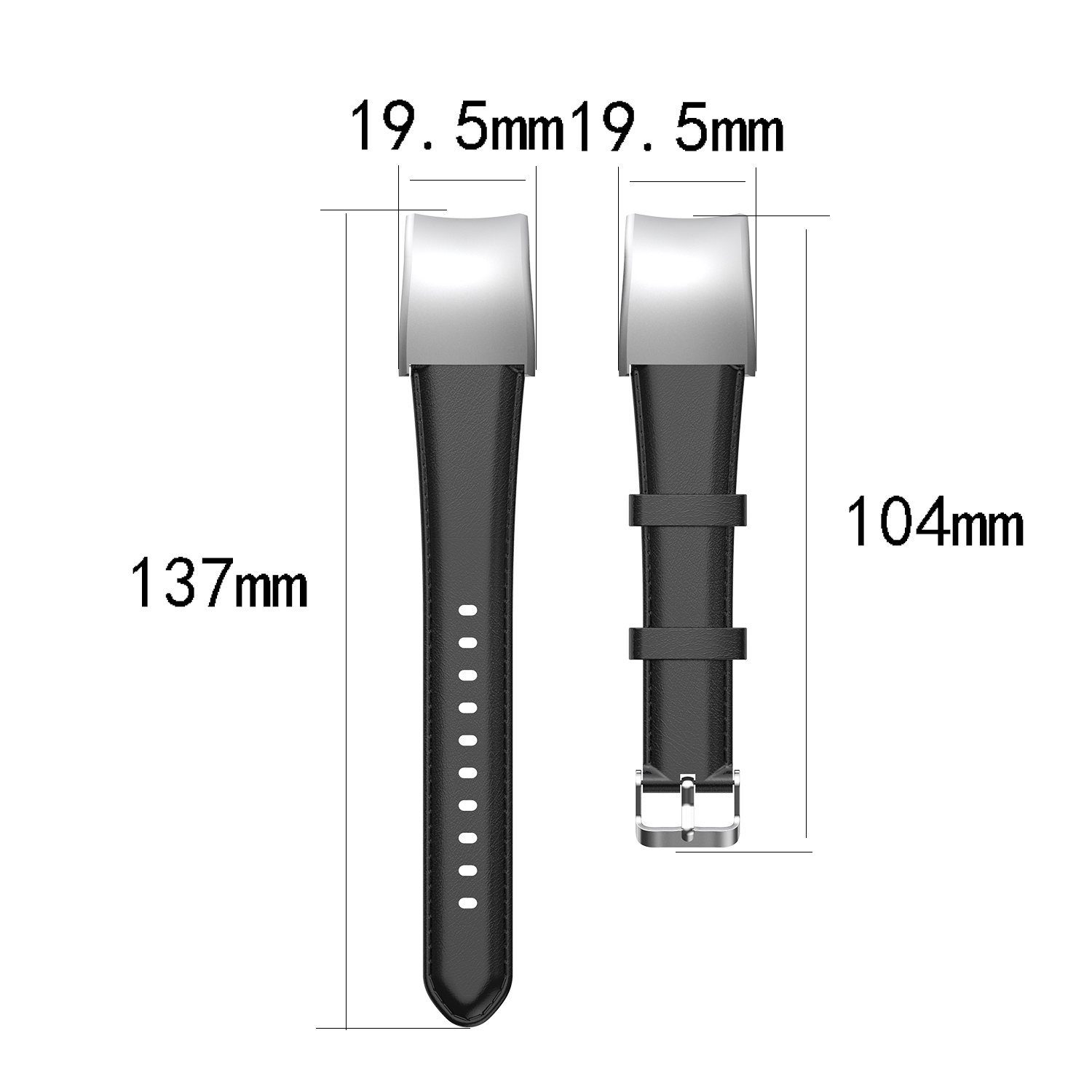 Smart Watch Band Accessories 220MM New for Huawei Honor Bracelet 5/4ENC Strap CRS-B19/19S Leather Wristband Straps Replacement