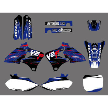 0033 New Style TEAM GRAPHICS&BACKGROUNDS DECALS STICKERS Kits for Yamaha YZ250F YZ400F YZ426F YZF 1999 2000 2001 2002