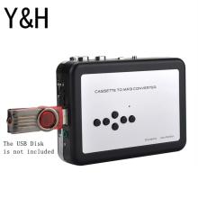 Y&H Cassette Tape Player Record Tape to MP3 Digital Converter,USB Cassette Capture,Save to USB Flash Drive Directly