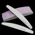 Professional Nail File 100/180 Half Moon Sandpaper Nail Sanding Blocks Grinding Polishing Manicure Care Tools