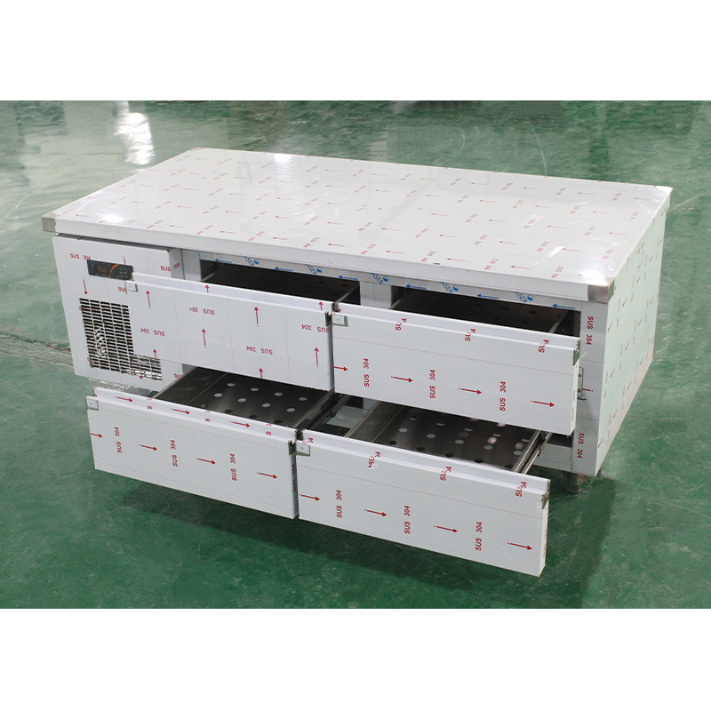 4‑drawer worktop freezer