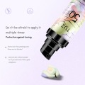 Moisturizing Bright Skin Foundation Primer Base Makeup Concealer Liquid Three-color Mixed Isolation Lotion Fill Pores