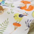 Fabric by Meter Animals Cartoon Cotton Fabrics for Baby Nest Bumper Blankets Bed Sheet DIY Patchwork Sewing Fabrics