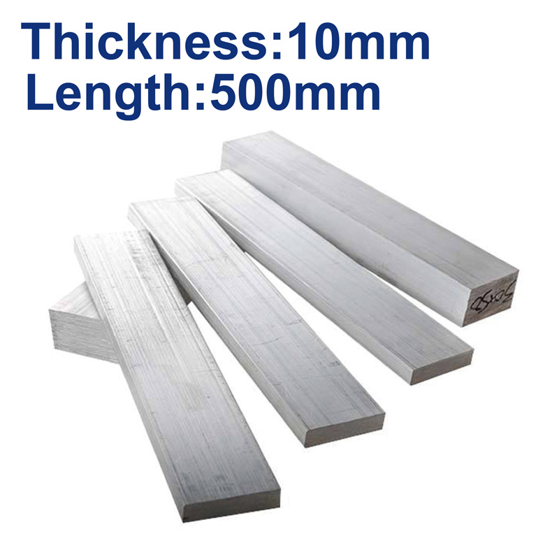 6061 aluminum plate/sheet 10mm, width 15mm to 250mm,length 500mm