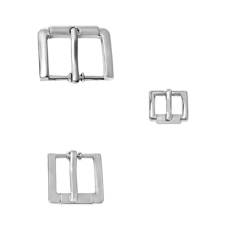 4PCS Metal Buckle Webbing Tri-Ring Buckle Curve Slider Tri-Glide Belt Ring Buckles DIY Sewing Accessories Belt Buckle