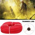 3mm 70m Grass Trimmer Line Strimmer Brushcutter Trimmer Nylon Rope Cord Line Long Round/Square Roll Grass Rope Line