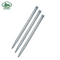 Galvanized Metal Ground Screw Pile Anchor For Fence