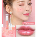 1pcs Glass Transparent Lip Gloss Liquid Lipstick Glitter Pigment Lip Glaze Moisturizing Lips Cosmetic Dropshipping TSLM1