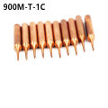 15 modles Lead-free 900M T Series Pure Copper Soldering Iron Tip Welding Sting For Hakko 936 FX-888D 852D Soldering Iron Station