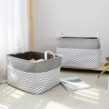 Cube Fabric Storage Basket Clothes Folding Storage Box for Underwear Toy Organizer Waterproof Laundry Basket Wardrobe Organizer