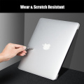 Sanmubaba Laptop Sticker Skin For Macbook Air Pro Retina 11 12 13 15 Full Body Vinyl Stickers Silver Surface Protective Film